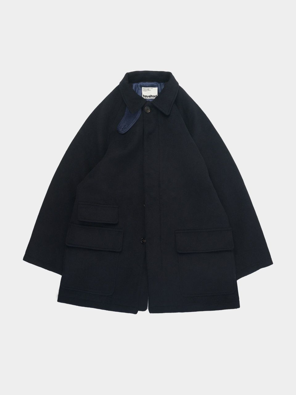 City Wool Half Coat (Navy) : 해브해드 Havehad | 바른 도시 생활 복장