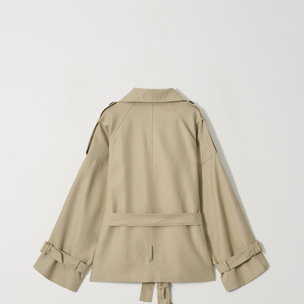 AUTHENTIC TRENCH JACKET (BEIGE)(4.30 PRE-ORDER DELIVERY) : ASURA