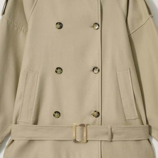 AUTHENTIC TRENCH JACKET (BEIGE)(4.30 PRE-ORDER DELIVERY) : ASURA