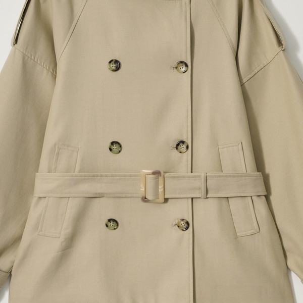 AUTHENTIC TRENCH JACKET (BEIGE) : 아수라 (ASURA)