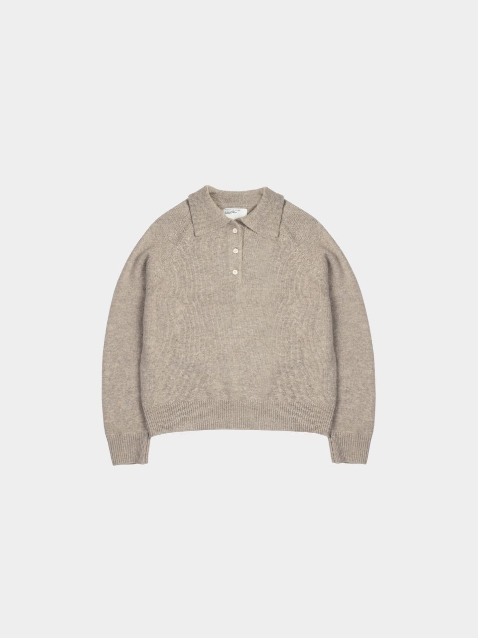 havehad Yak Wool Collar Knit M ベージュ Yak Wool Collar Knit (Beige) : 해브해드 Havehad | 바른 도시 생활 복장