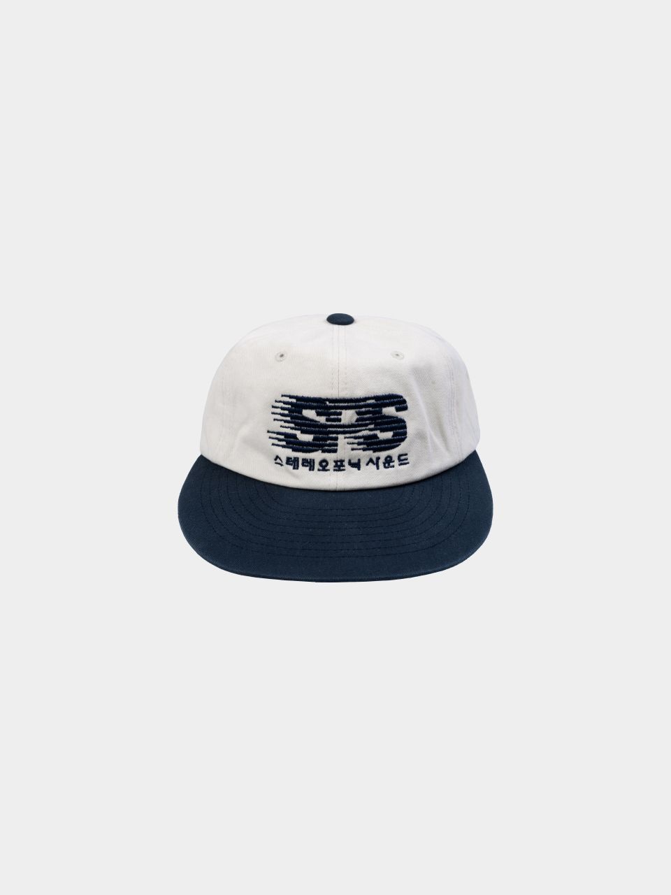 SPS Wave Logo Flat Cap (Ivory-Navy) : 해브해드 Havehad | 바른 도시 생활 복장