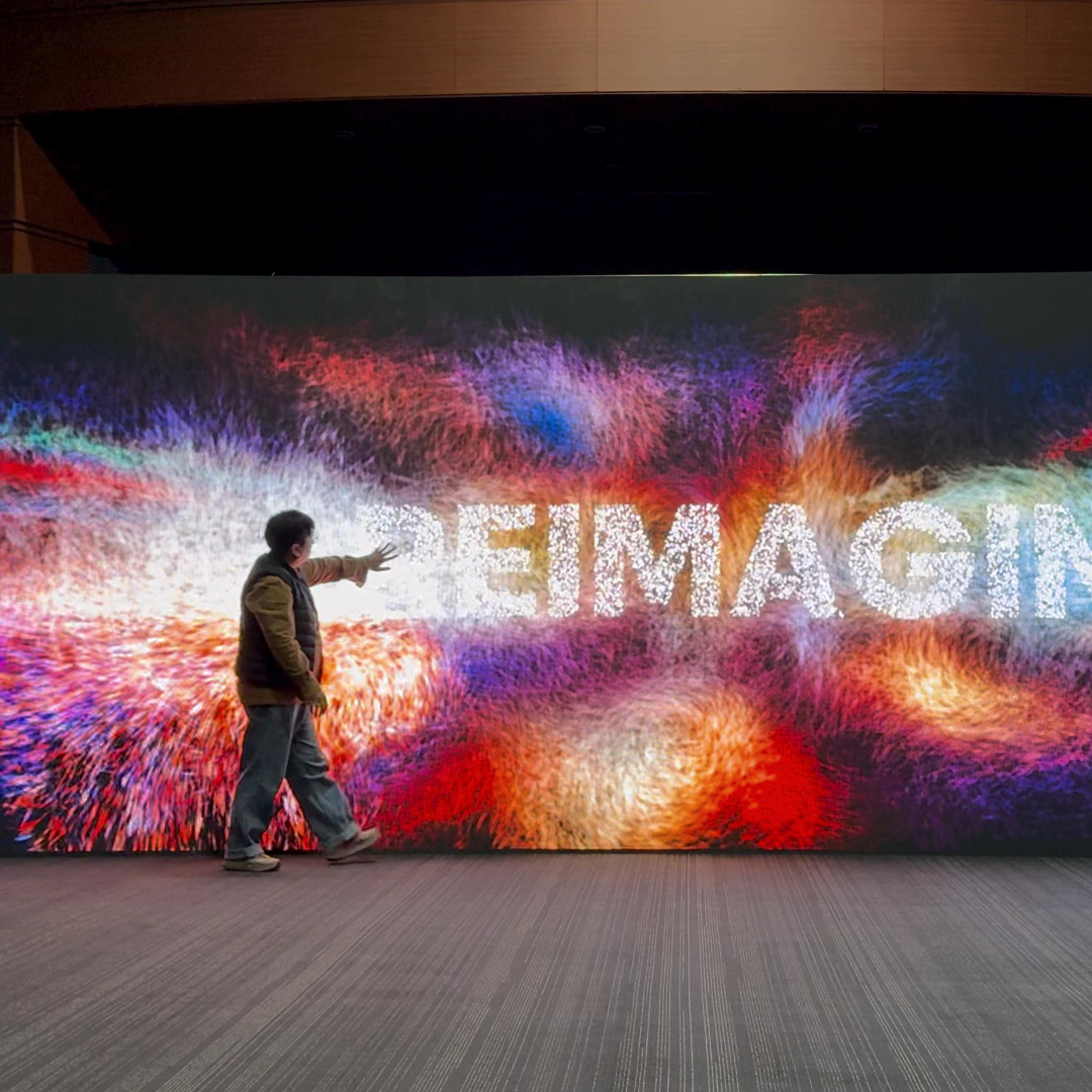 글로벌 비전 써밋 - 인터랙티브 미디어 월