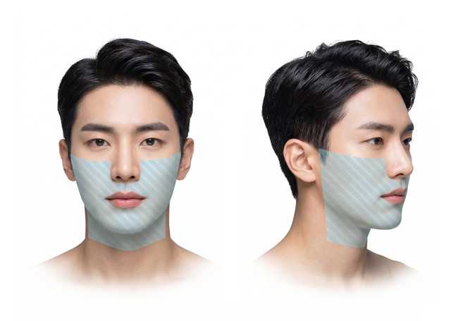 얼굴 전체 남성 레이저 제모 부위 안내