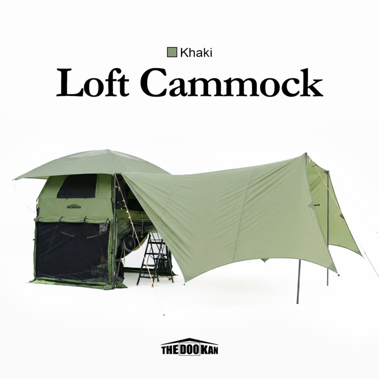 THEDOOKAN Loft Cammock 201 カーキ : THEDOOKAN