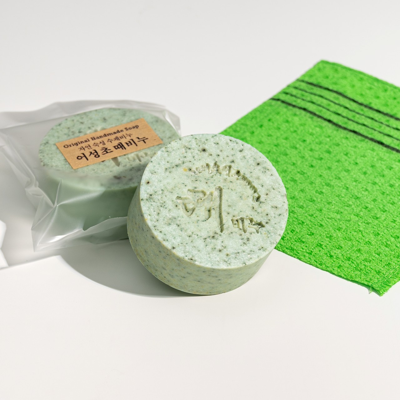 어성초 때 비누 - 모공케어 & 딥클렌징