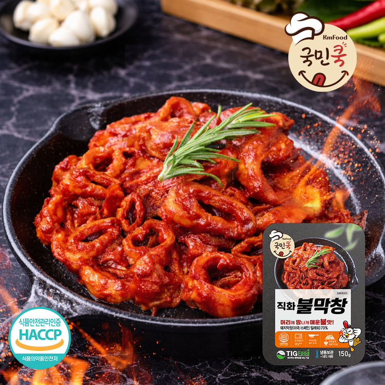 [국민쿡] 직화 불막창 150g*4팩 : RÉELE