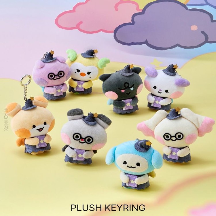 MIGHTEEZ Wonder Room POP-UP OFFICIAL MD PLUSH KEYRING : GOOD FOX SHOP