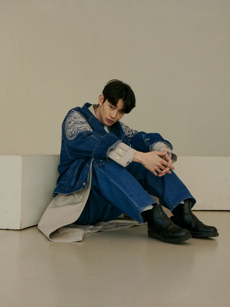 Cheongryongpo Jacket (Dark blue denim) : Gyojiphap Global