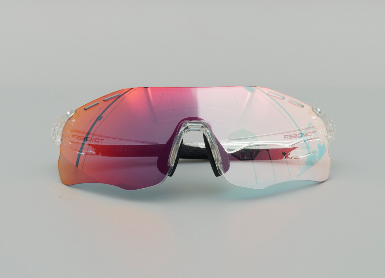 Orange Red Photochromic Lens 
