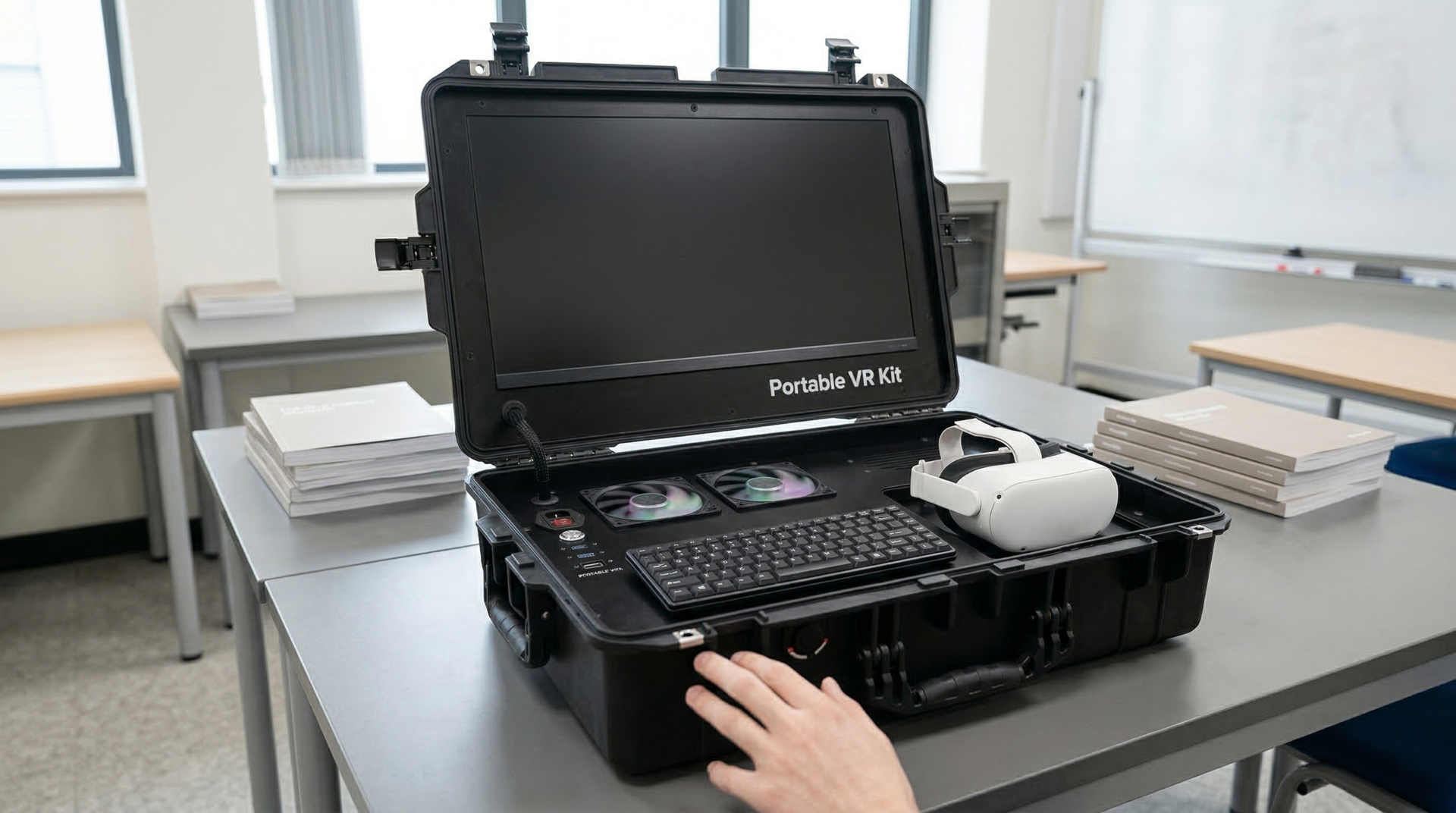 Integrated VR Training Setup