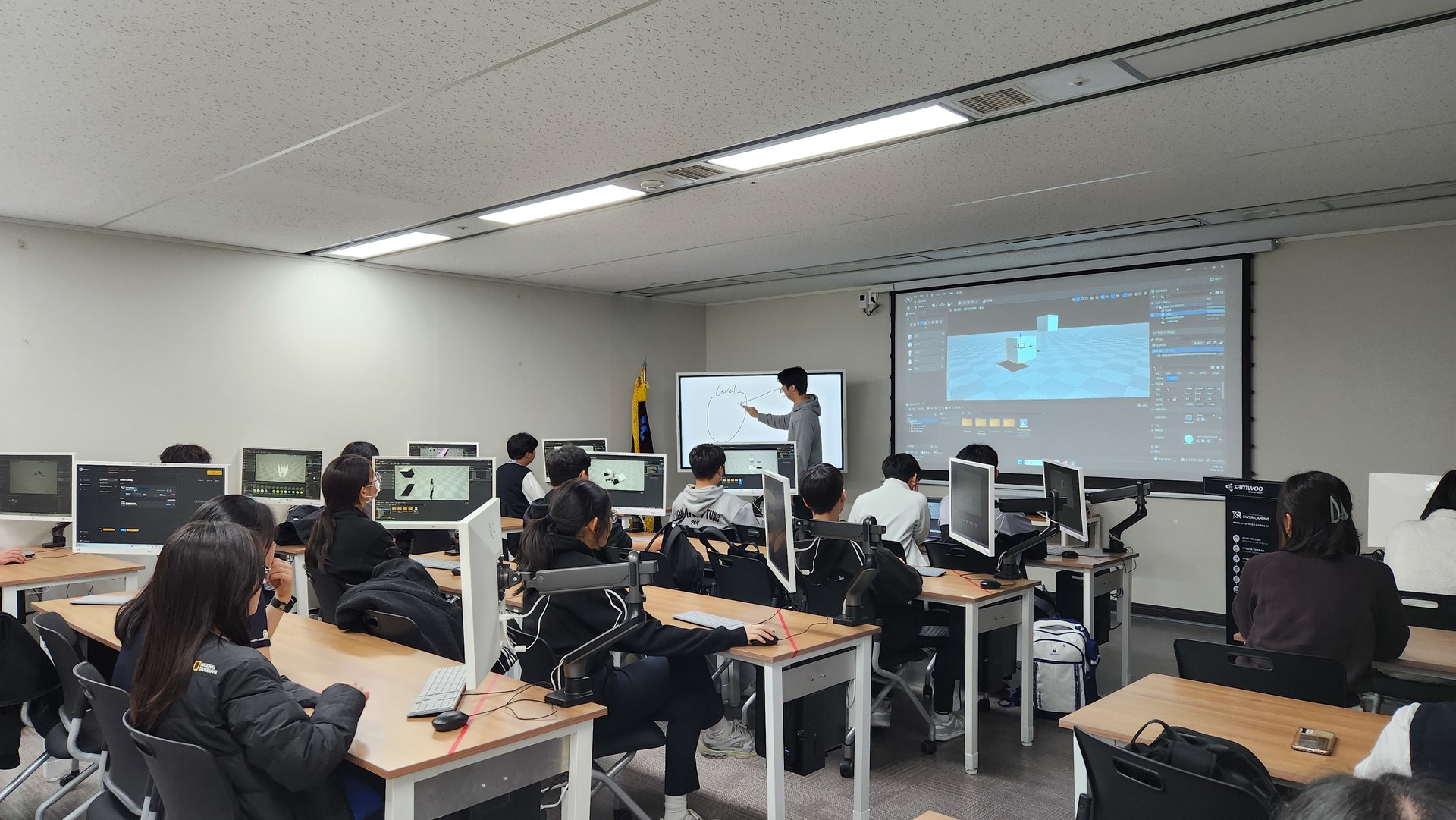 학생 실습 현장