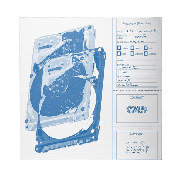 wave to earth summer flows 0.02 LP ブルー summer flows 0.02 Blue Vinyl : wave to earth_GLOBAL