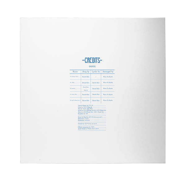 summer flows 0.02 White Vinyl : wave to earth | official website