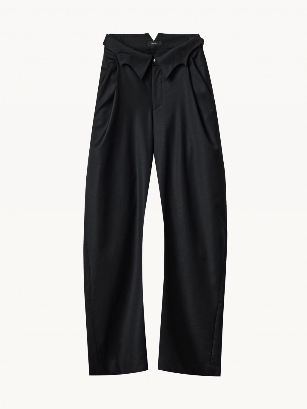 Adrien Drape Pants in Wool & Silk (Women) : CMMAWEAR