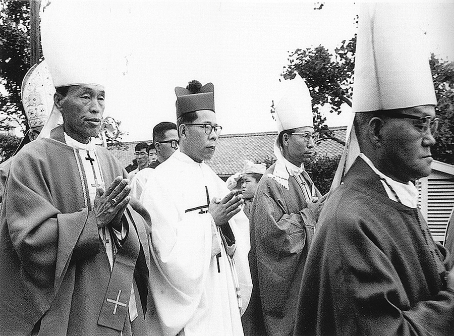 At his episcopal ordination, May 31, 1966