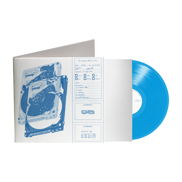 wave to earth summer flows 0.02 LP ブルー summer flows 0.02 Blue Vinyl : wave to earth_GLOBAL