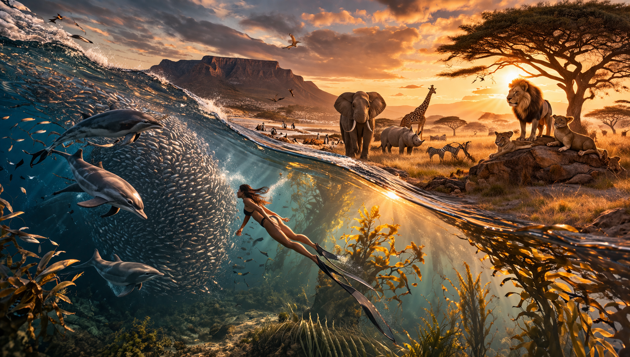 <br><h4>WILD AFRICA</h4>Life, at its rawest.