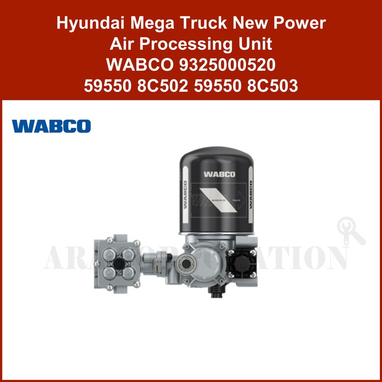 WABCO Air Processing Unit 9325000520 for Hyundai Mega Truck New Power ...