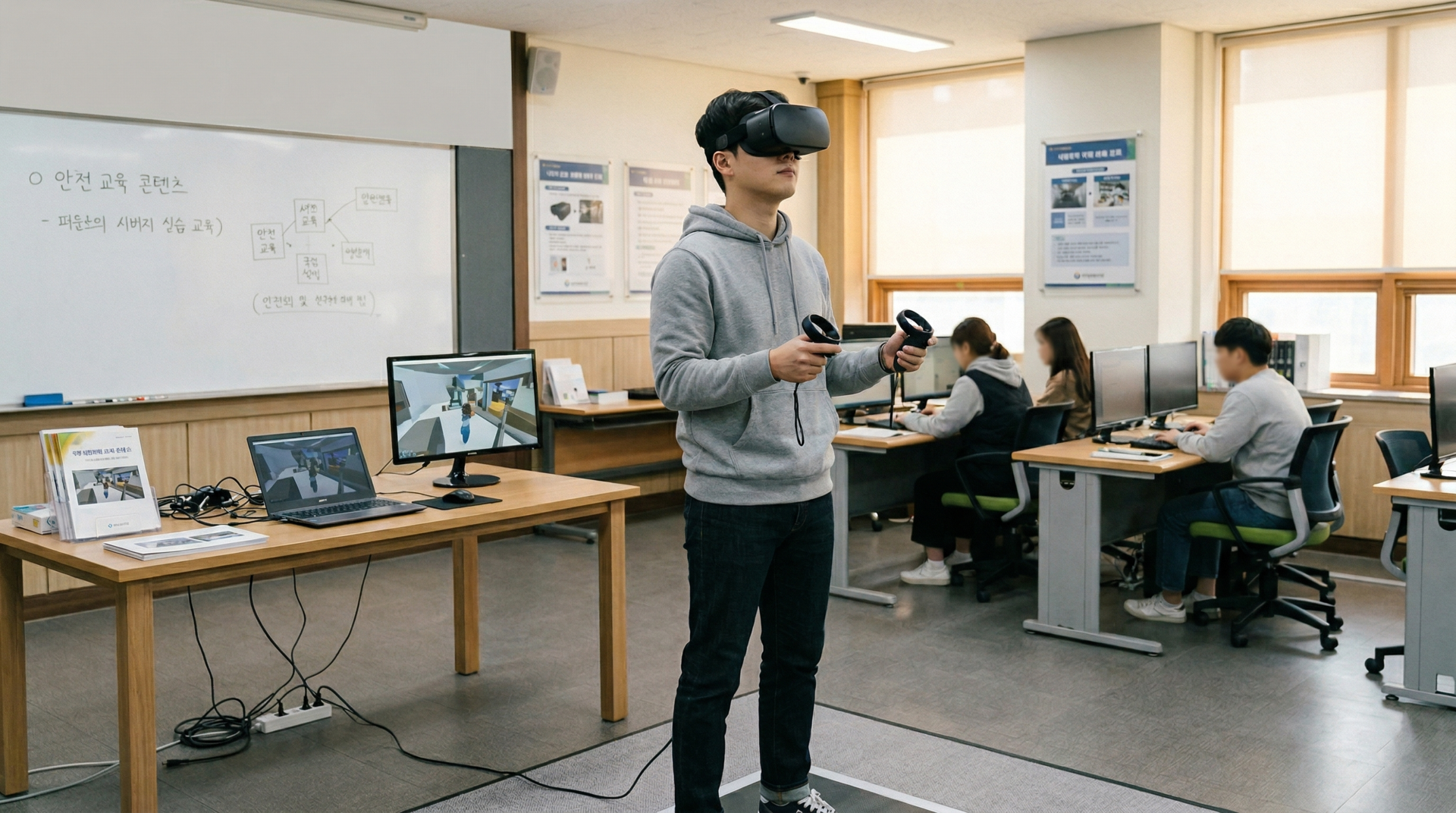 VR content shared without environmental constraints