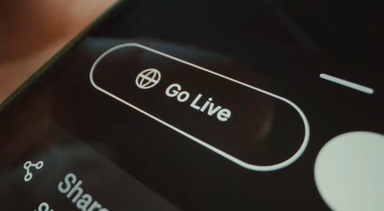 Veo Live 시연 화면