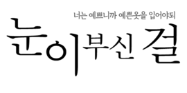 눈이부신걸 NOONIGIRL