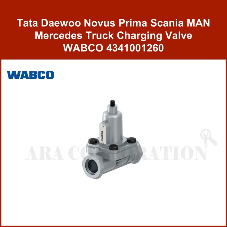 WABCO Charging Valve 4341001260 for Tata Daewoo Novus Prima Scania MAN ...