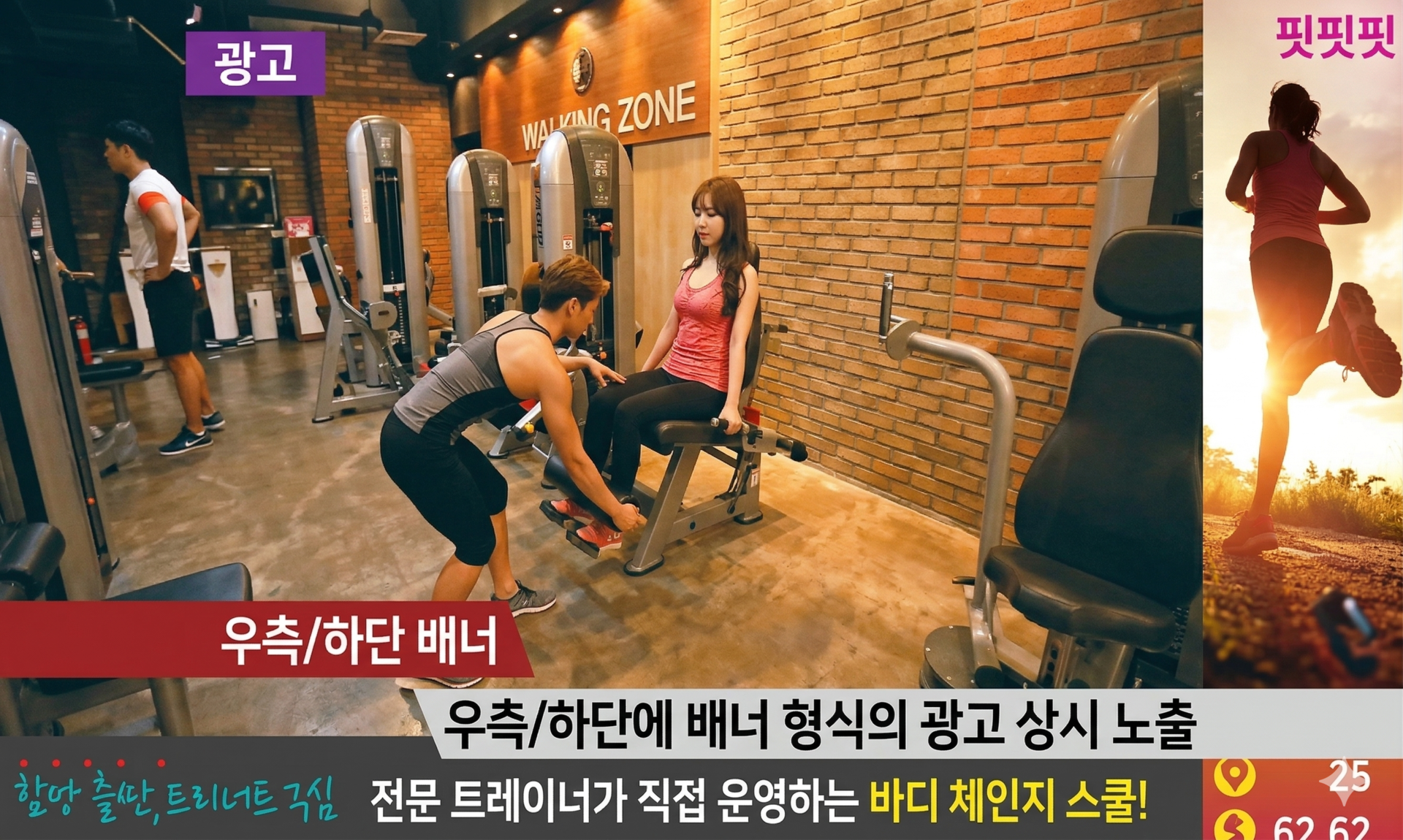 배너 홍보 및 영상 홍보