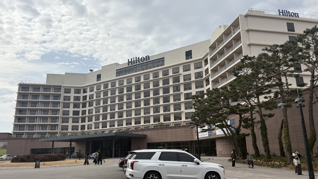 경주 힐튼호텔 수영장