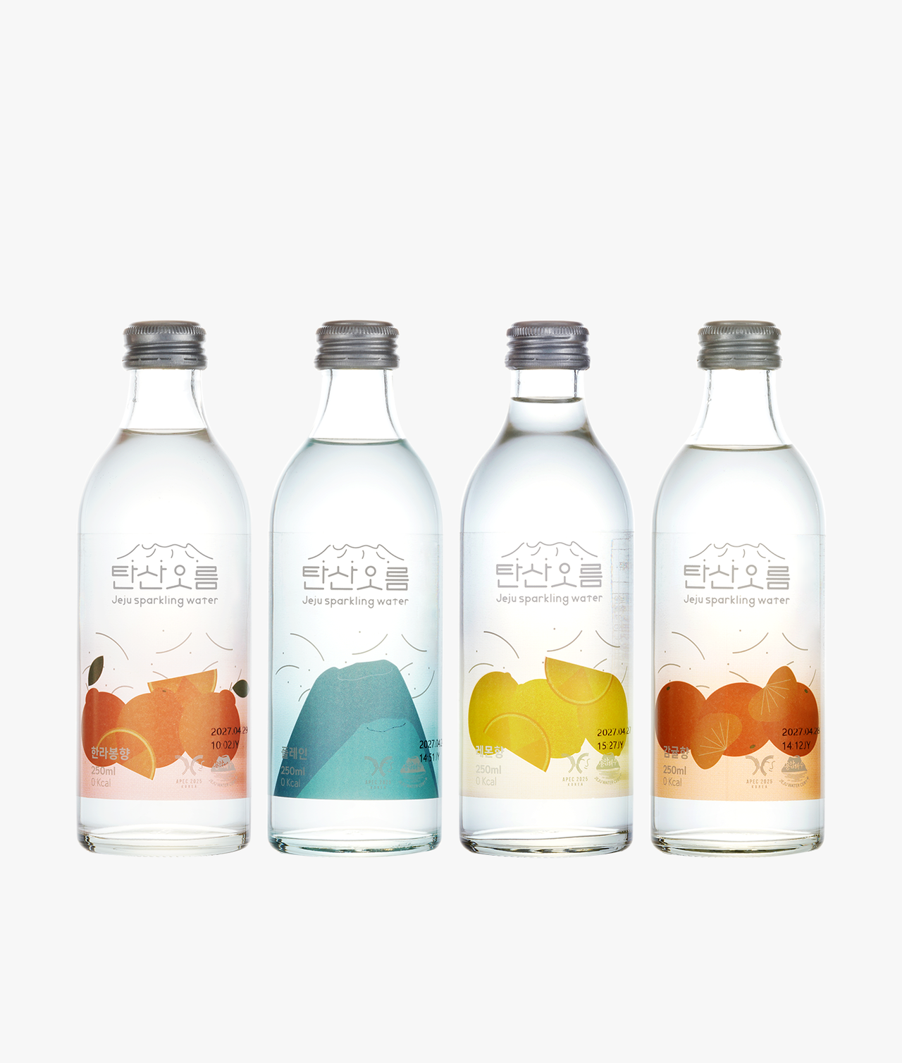 <h5 style="margin-top: 20px;">제주 탄산수 탄산오름</h5><p style="margin-left">플레인, 감귤향, 한라봉향, 레몬향 중 랜덤 1종</p>