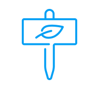 식물 이름표 교육용 태그