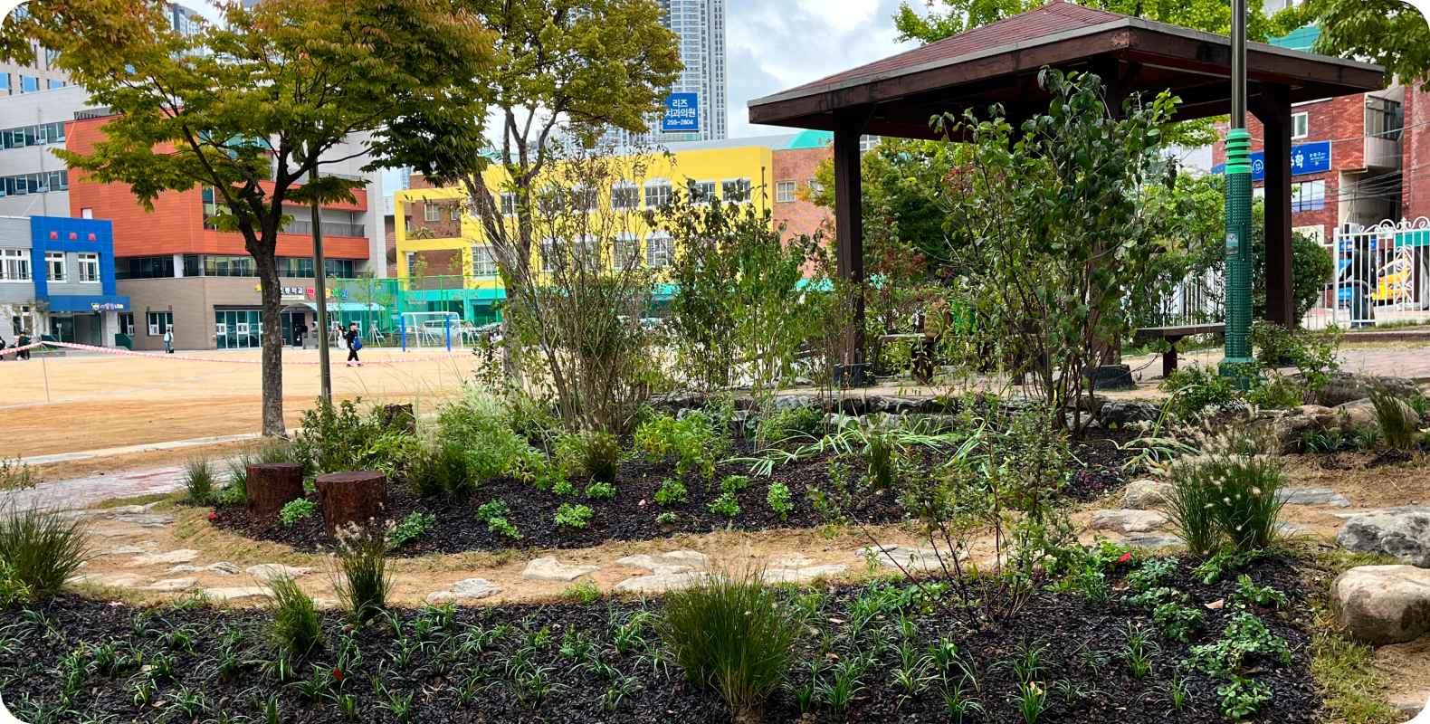 학교 생태숲의 실제 사례 2