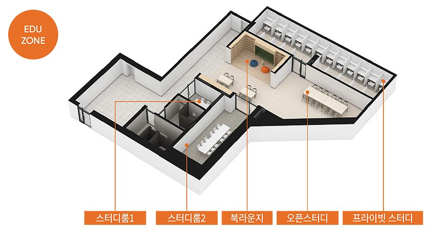 더샵 오산역아크시티 커뮤니티 - 에듀존