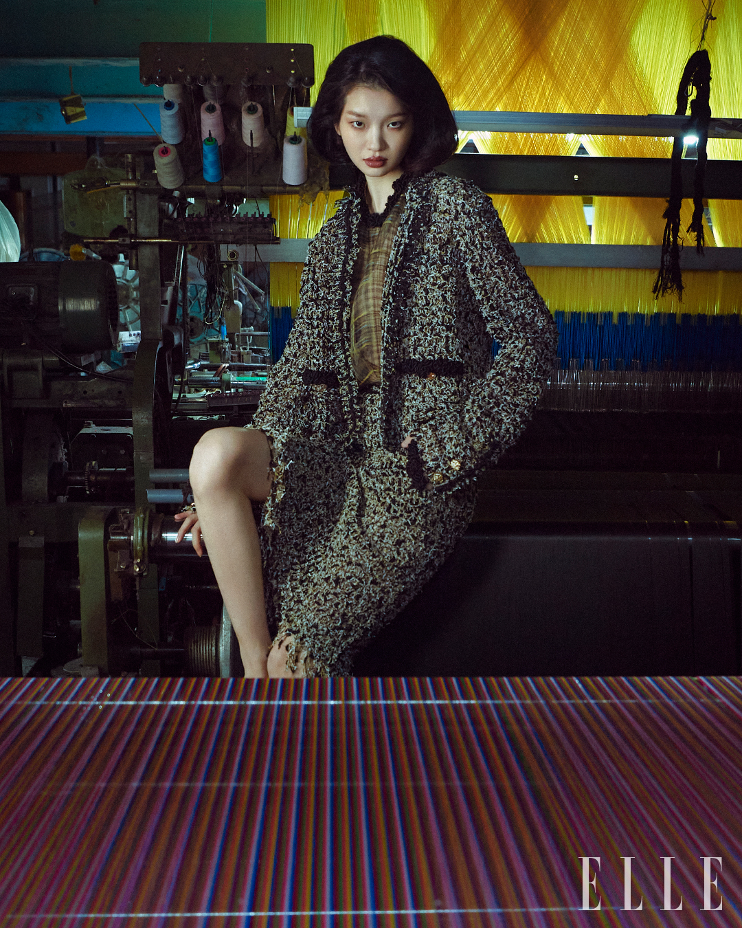 샤넬 화보촬영, 엘르 코리아