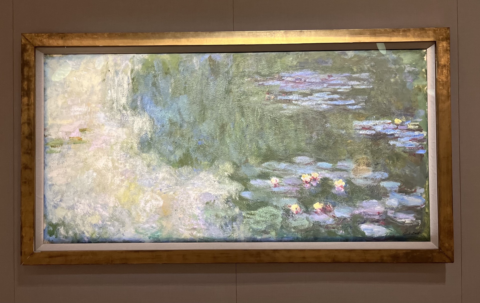 클로드 모네, 수련이 있는 연못, 1917-1920