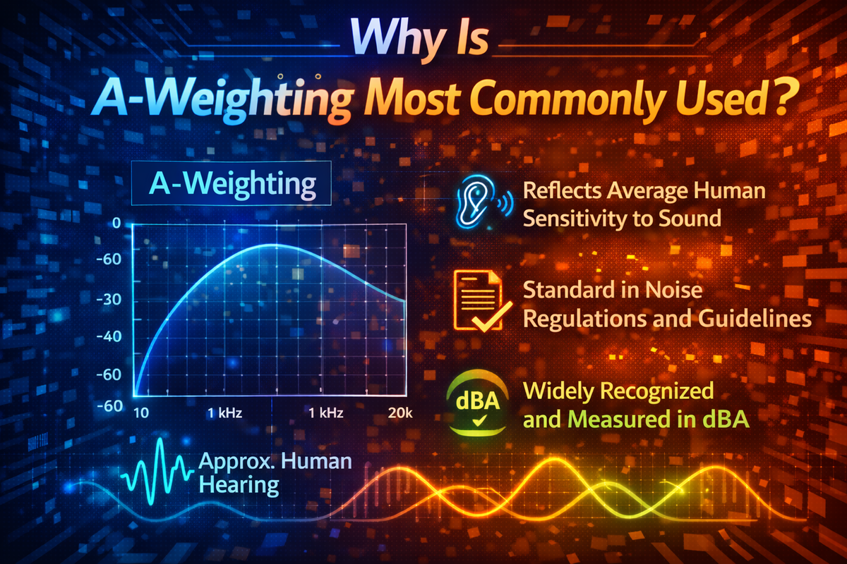Why Is A-Weighting Most Commonly Used? : MALMIJAL-M Blog