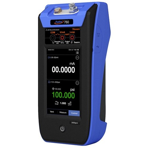 ADDITEL 에디텔 ADT760-D 핸드타입 자동 압력 교정기(-12.5 ~ 35psi (-0.86 ~ 2.5bar))