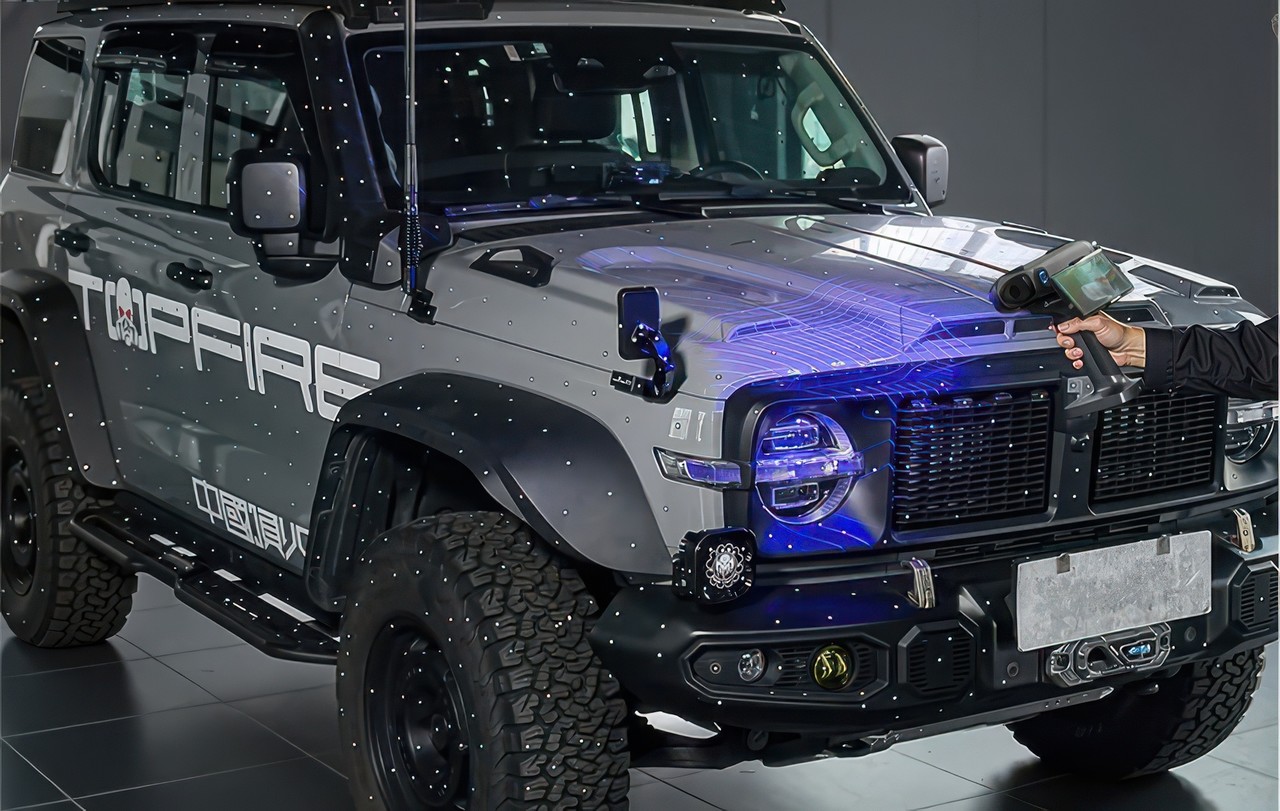 블루 레이저 모드는 최대 1,428,000 포인트, 최대 90fps 로 고속 스캔