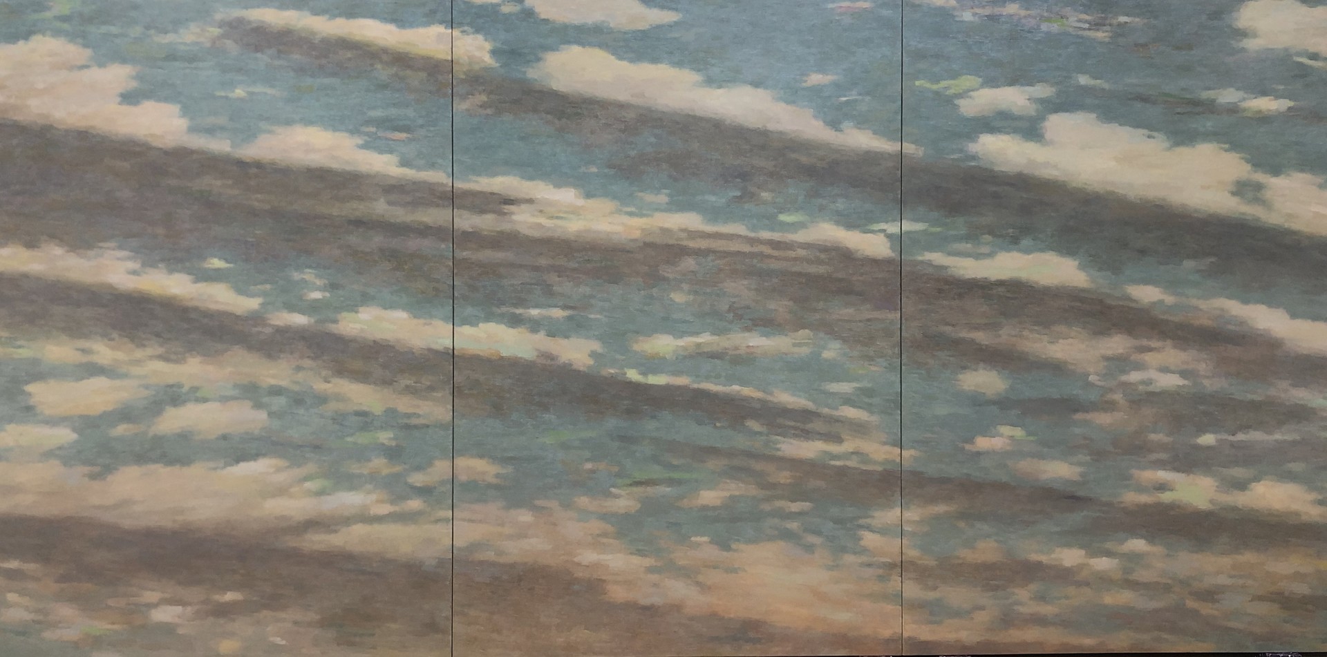 이은미, 바람이 시작되는 곳, 193.9×390.9cm, 캔버스에 유채, 2025