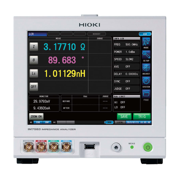 HIOKI 히오키 IM7583-01 임피던스 아날라이저
