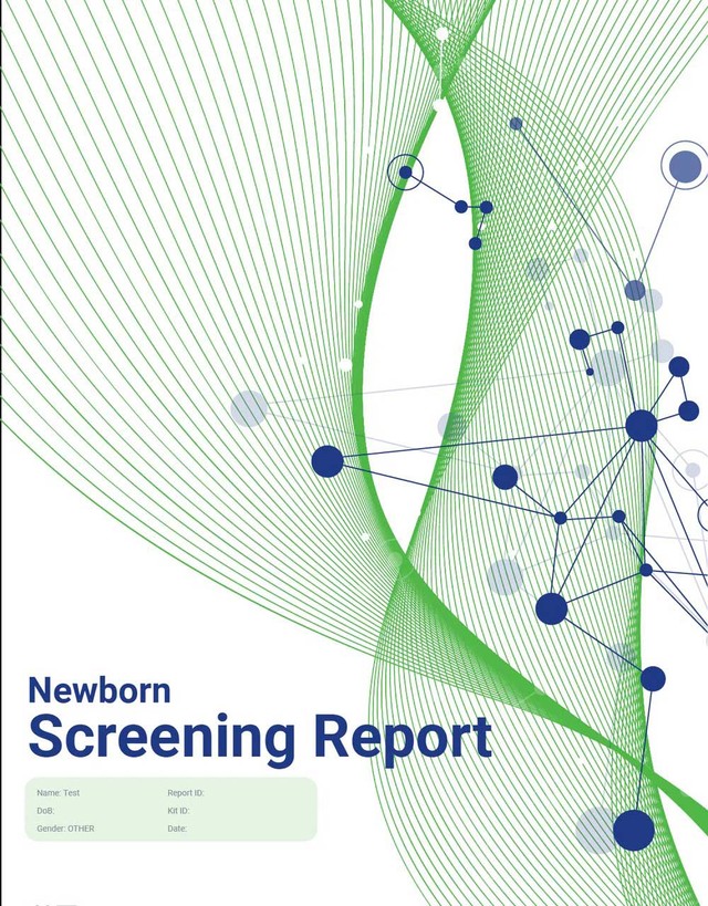 신생아 검사 리포트