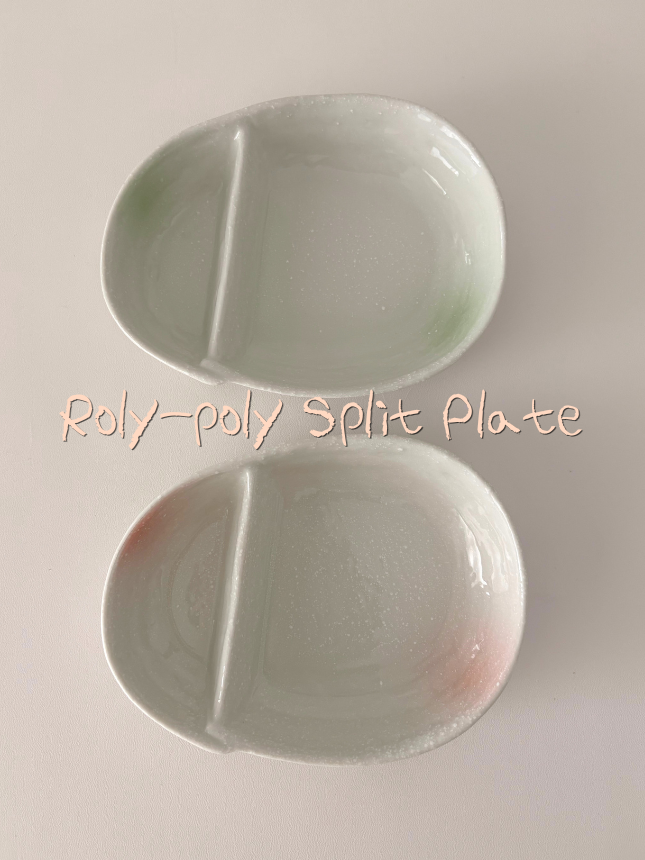 Roly-poly split plate : 퐁드타블레