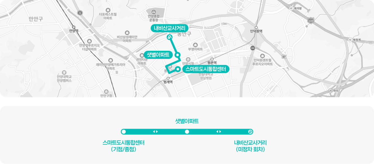 주야로Lv4 노선도