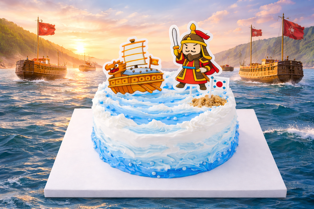 NEW 이순신 케이크 만들기