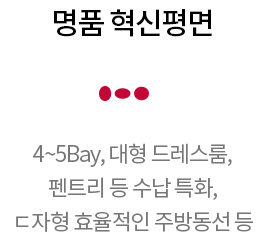 옥천역 금호어울림 명품설계 - 명품 혁신평면