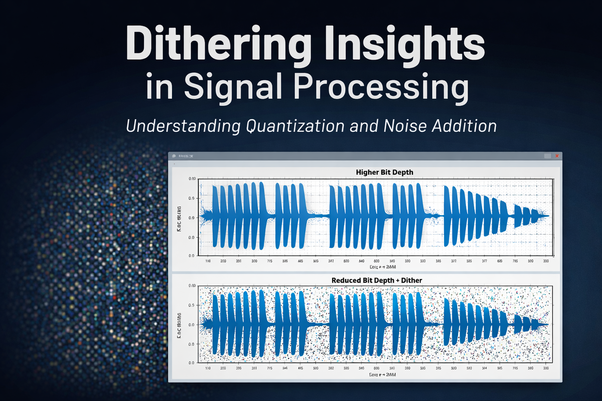 What Is Dithering and Why Do We Add Noise Intentionally? : MALMIJAL-M Blog