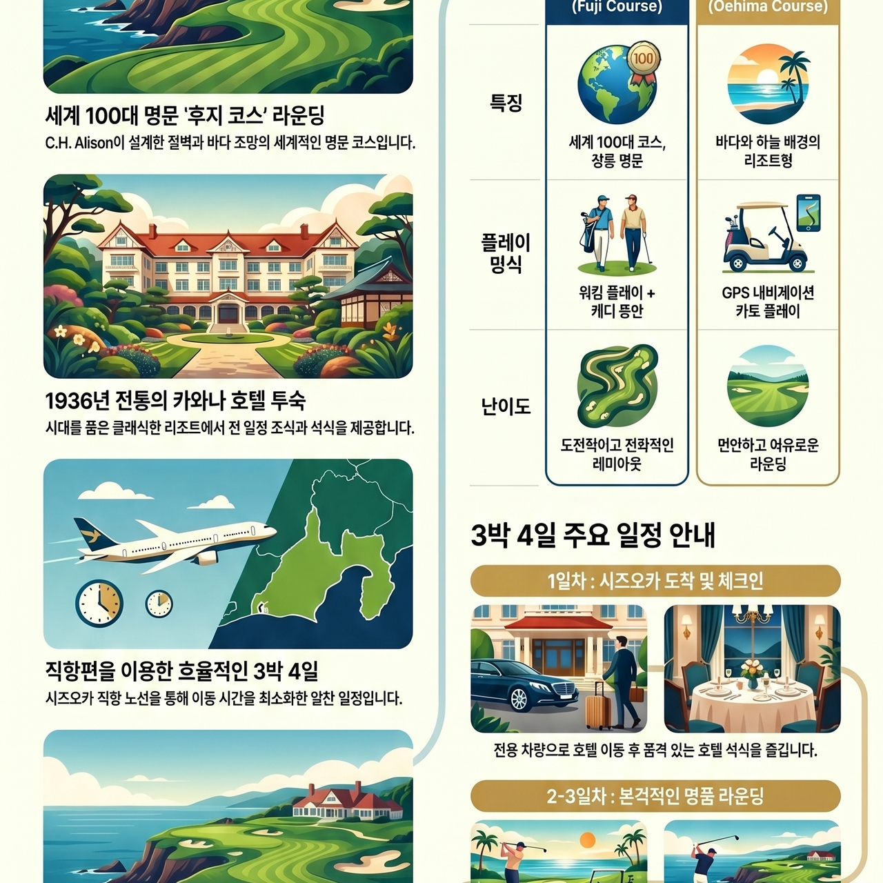 시즈오카 골프여행 상품보기