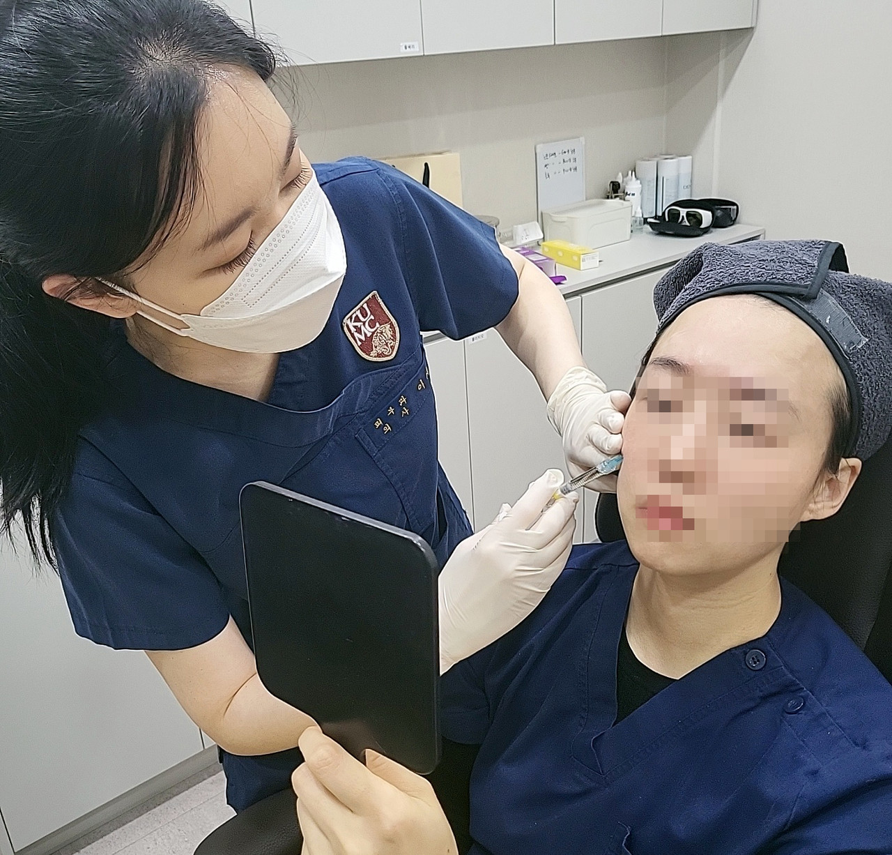 강남 턱보톡스 효과 발현 시기 설명 이미지