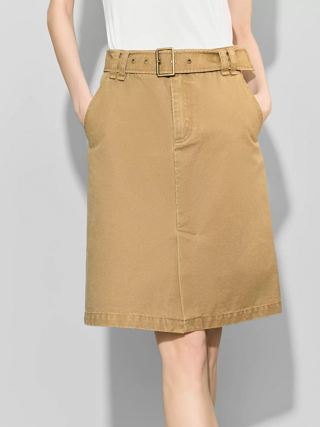 Sand Slit Belt Skirt : 엘레니크(Elenique)