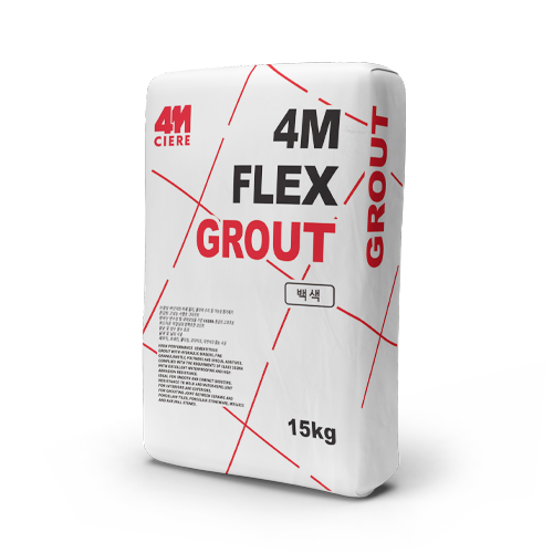 4M FLEX GROUT. 폴리머 줄눈제, 실내 줄눈제, 벽 줄눈제, 바닥 줄눈제, 난방 줄눈제